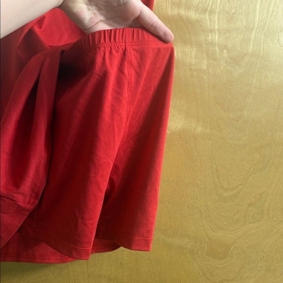 NWT All In Motion Red Knit High Neck Activewear Dress With Shorts Underneath S - Picture 8 of 10